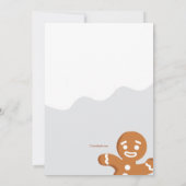 Pain d'épices Invitations Hommes (Dos)