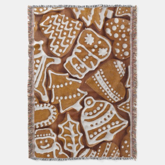 Pain d'épices Les biscuits jettent la couverture (devant Vertical)