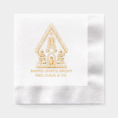 Pain d'épices Maison Baking Entreprise Noël (Recto)