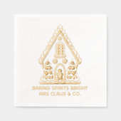 Pain d'épices Maison Baking Entreprise Noël (Recto)