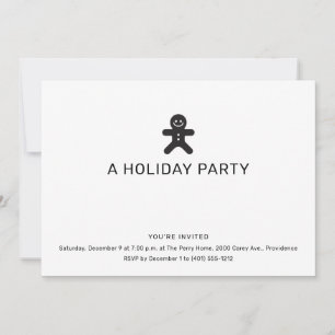 Pain d'épices Noël Invitation
