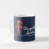 Pain d'épices Père Noël Christmas Coffee Mug (Devant gauche)