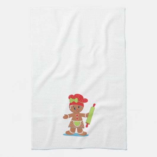 Pain d'épices Serviette de Noël (Vertical)