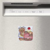 Pain d'épices sucré et aimant de crème glacée (In Situ (Lave-vaisselle))