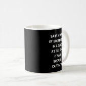 Pain En Captivité Au Zoo - Mug-A-Tude Café Mug (Devant droit)