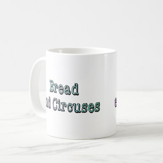 Pain et cirque Mug (Devant gauche)