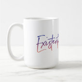 Pain Existentiel - Armature de Mug Blanche (Gauche)