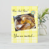 Pain perdu - Invitation personnalisée pour le peti (Debout devant)