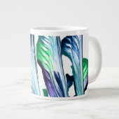 Pain Remover 1 Purple Green Abstract Drink Mug (Devant droit)