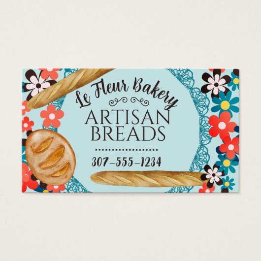 Pain rustique fleurs de pain dentelle boulangerie (Devant)