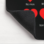 Pain Scale Chart Design For Funny Valentines Day  Muismat (Hoek)