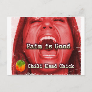 painisgood1-Chick Briefkaart