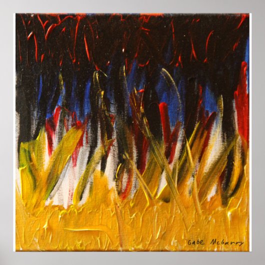 Pains of Dreams & Realities - een Gabriel McGarry Poster (Voorkant)