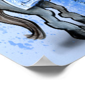 Paint America Blue Poster (Hoek)