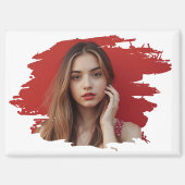 Paint Brush Photo Magneet (Voorkant)