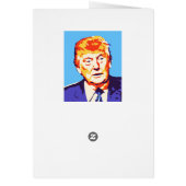 Paint by Numbers Card : Donald Trump 2 (Dos)