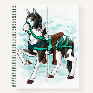 Paint Carrousel Paard Notitieboek