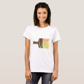 Paint. Curse. Repeat. Funny DIY Painter T-Shirt (Devant entier)
