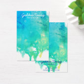 Paint Drip die Ketting-juwelen-beeldschermkaart ve Visitekaartje (Bureau)