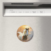 Paint Horse Gold Magnet (In Situ (Lave-vaisselle))
