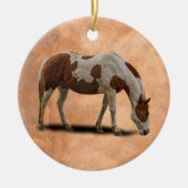 PAINT HORSE KERAMISCH ORNAMENT (Voorkant)