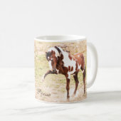 Paint Horse Picasso Photo Café Thé Mug (Devant droit)