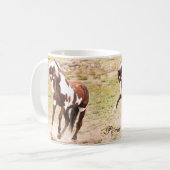 Paint Horse Picasso Photo Café Thé Mug (Devant gauche)