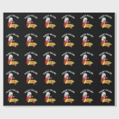 Paint Killer Funny Pill Pun Dark BG Cadeaupapier (Vlak)