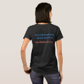Paint Me a Road T-shirt voor dames (Achterkant volledig)