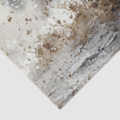 Paint paard loopt door water ontkoppeling tissuepapier (Detail)