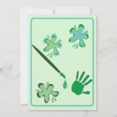 Paint Party Messy Play Party Invitation (Dos)