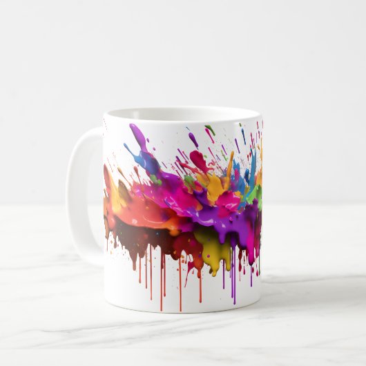 Paint Pride Splash Mug (Devant gauche)