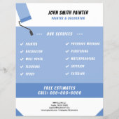 Paint Roller - Schilder & Decorator Flyer (Voorkant)