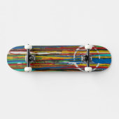 Paint Run Art Skateboard (Horizontaal)