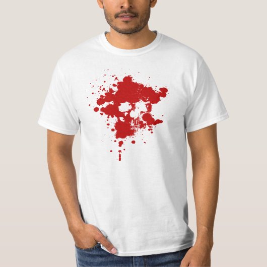 Paint Skull T-shirt (Voorkant)