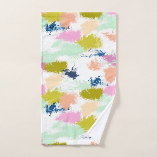 Paint smears bad handdoek (Handdoek)