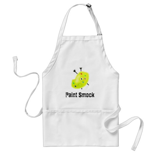 Paint Smock Standaard Schort (Voorkant)