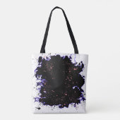 Paint Splash Groovy Tote Bag (Dos)