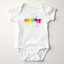 Paint Splash Jersey Bodysuit