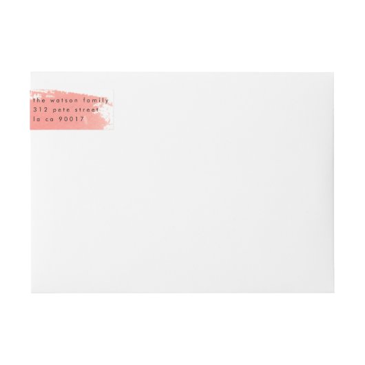 Paint Splash Special Delivery Birth Announcement (Voorkant)