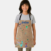 Paint Splashes Arty Custom Crafting Schort (Insitu)