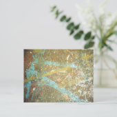 Paint Splatter Briefkaart (Staand voorkant)