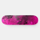 Paint Splatter Pink Skateboard (Horz)