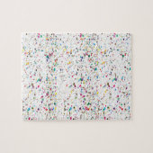 Paint Splatter Puzzle Legpuzzel (Horizontaal)