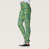 Paint Spotted Dames Leggings (Gauche)