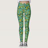Paint Spotted Dames Leggings (Devant)