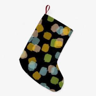 Paint Squares Black Kleine Kerstsok