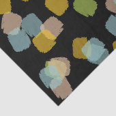 Paint Squares Black Tissuepapier (Detail)