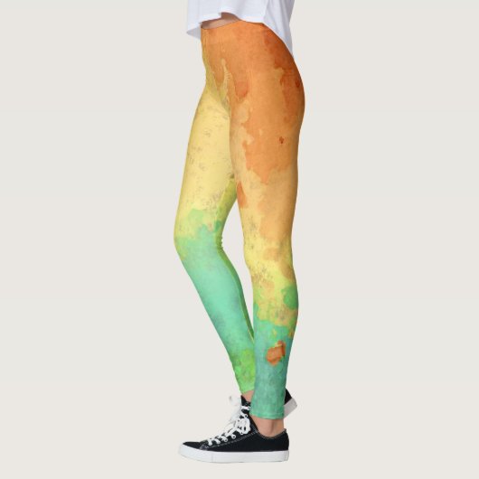 Paint Stain Leggings  (Gauche)