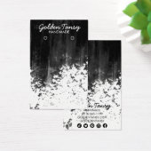 Paint Stripe Earrage Collier Bijoux Carte d'affich (Bureau)